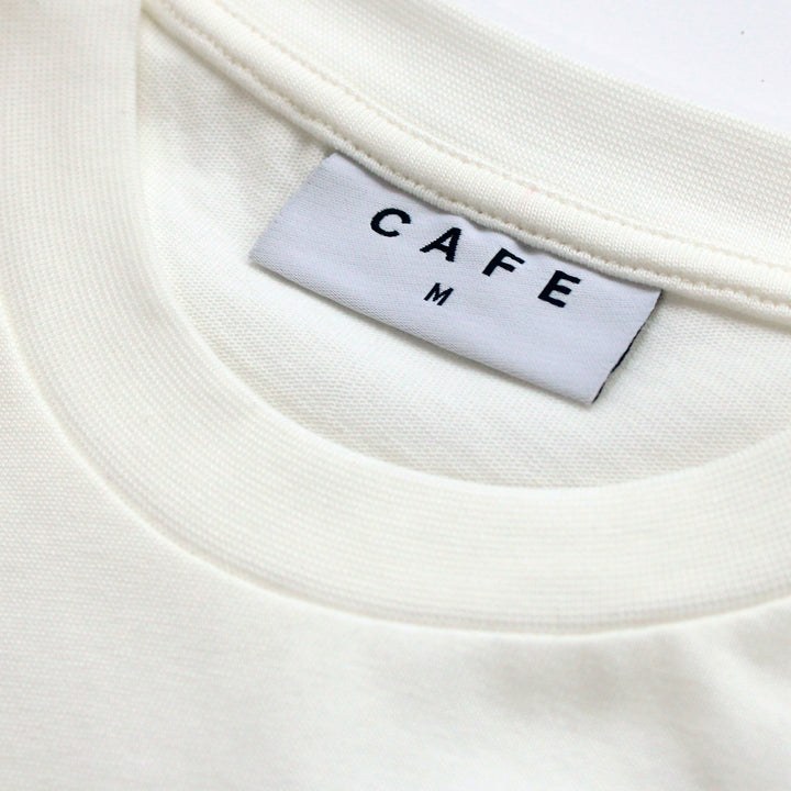 Skate Cafe Pooch T-Shirt - Cream