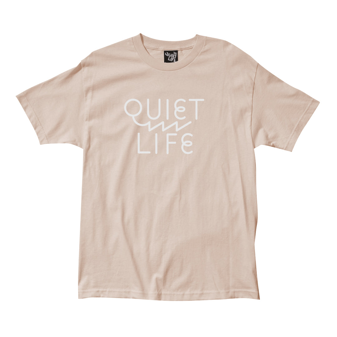 QL Zig Zag T-Shirt - Sand