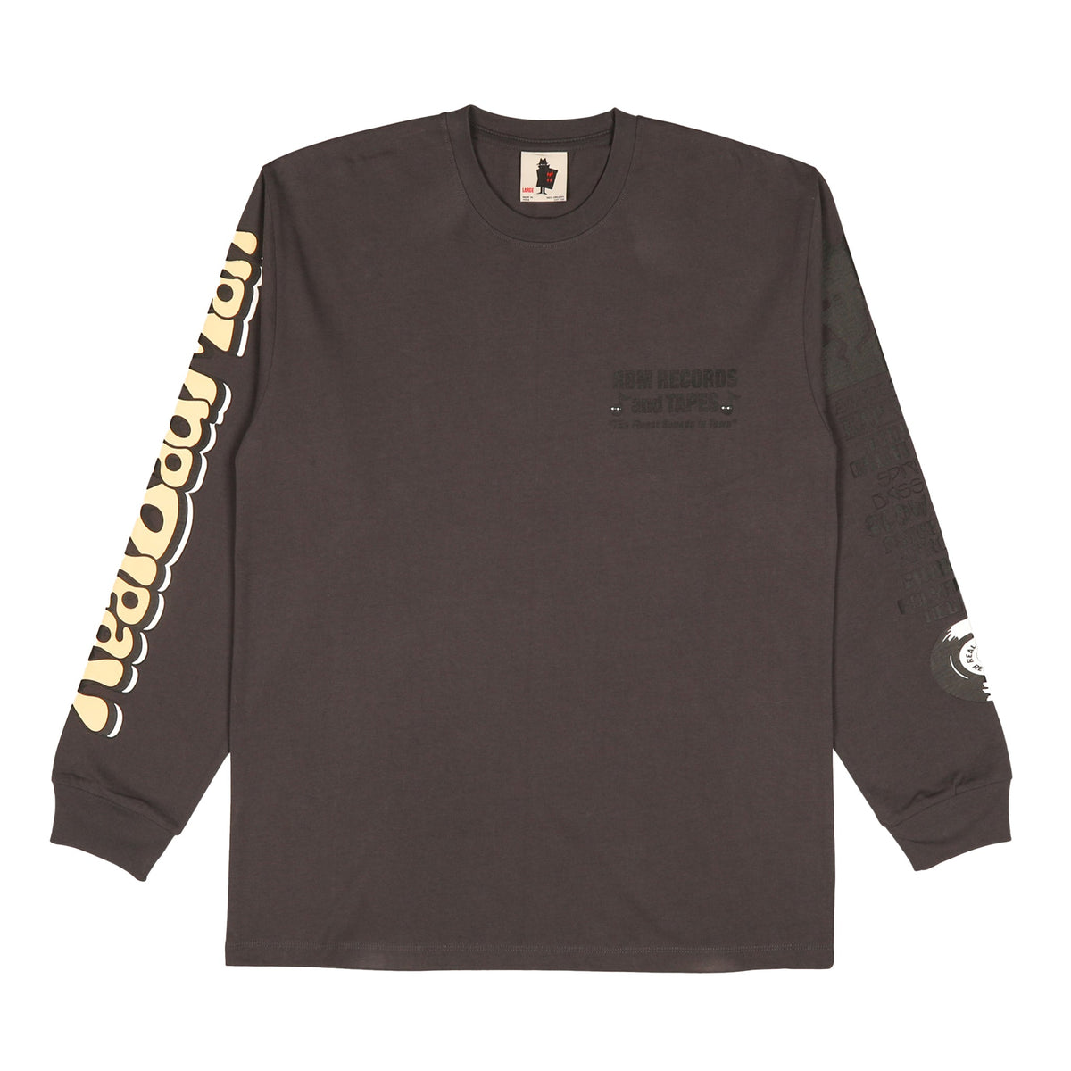 RBM Records &amp; Tapes LS T-Shirt - Black