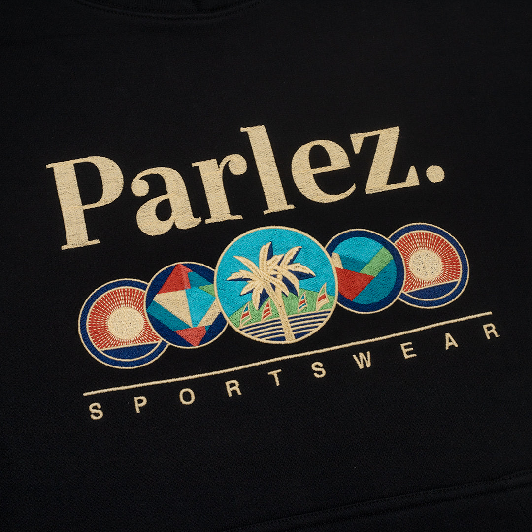 Parlez Reefer Hoody - Black