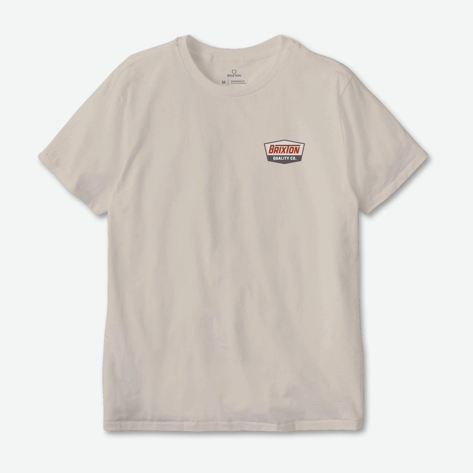 Brixton Regal T-Shirt - Cream / Barn Red