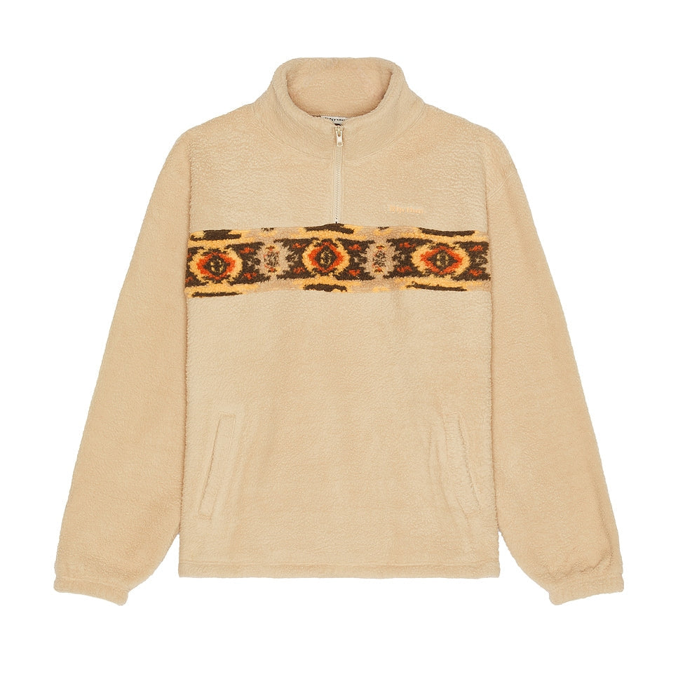 Rhythm Dusty 1/4 Zip - Natural