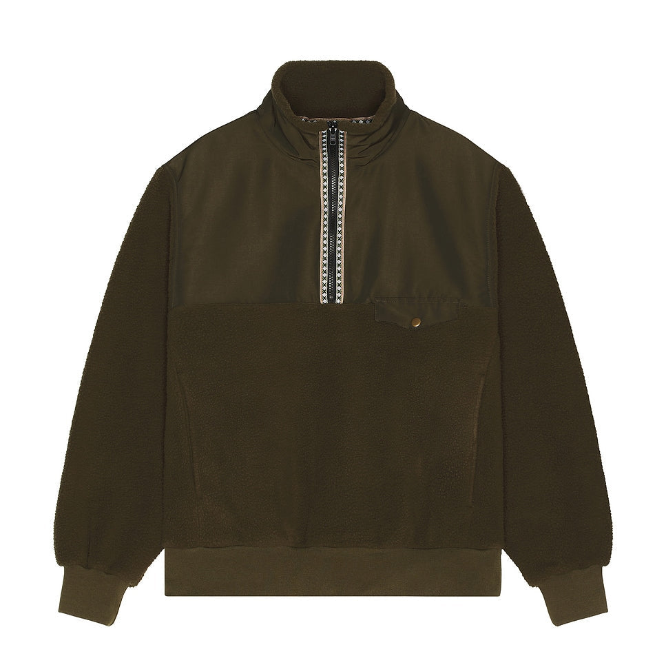 Rhythm Pfeiffer Sherpa Fleece - Olive
