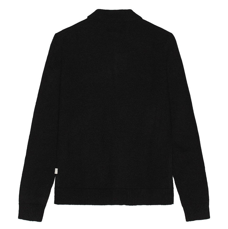Rhythm Mohair Button Up - Black
