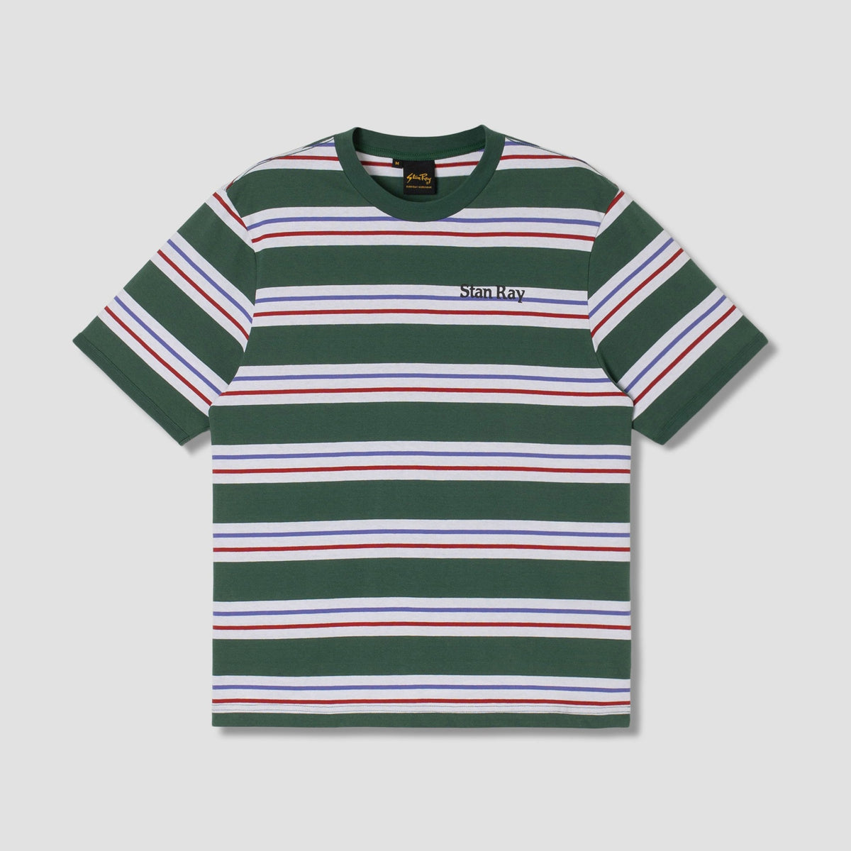 Stan Ray Ringer T-Shirt - Racing Green