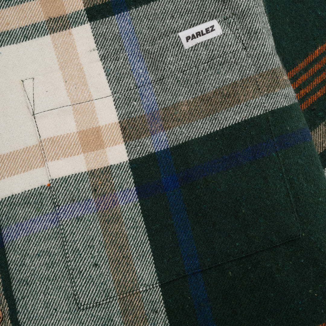 Parlez Rotan Check Shirt - Deep Green