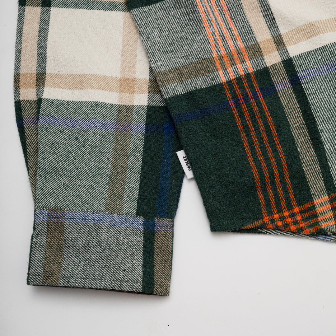 Parlez Rotan Check Shirt - Deep Green