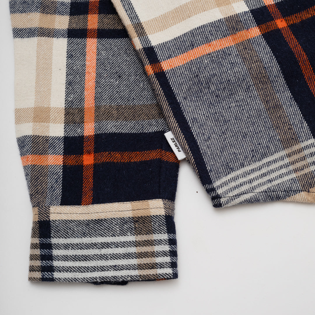 Parlez Rotan Check Shirt - Navy