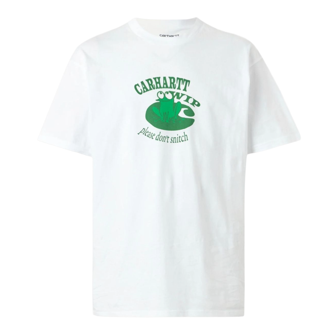 Carhartt WIP Dont Snitch T-Shirt - White