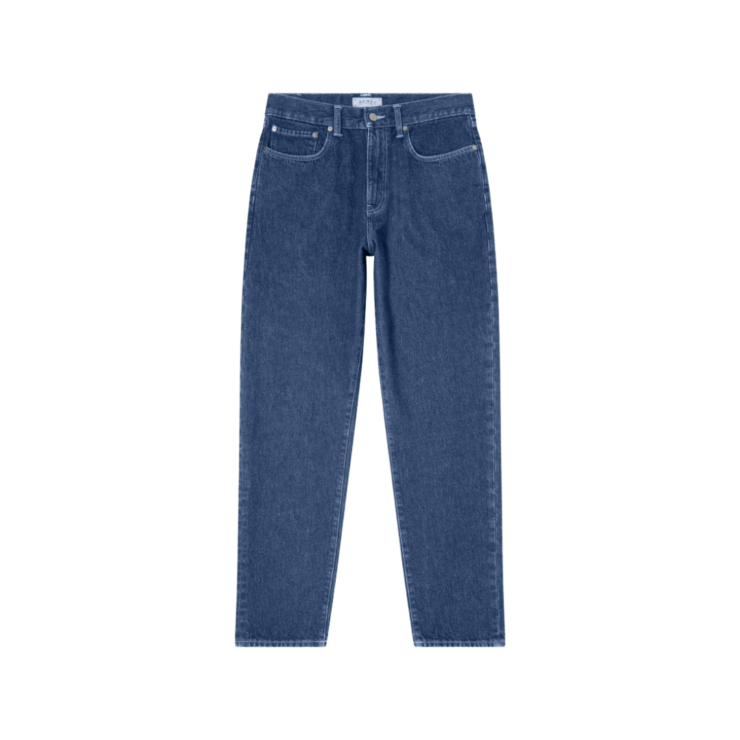 Edwin Cosmos Pant - Blue Mid Marble Wash