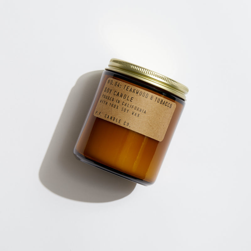 PF Standard Jar Candle - Teakwood & Tobacco