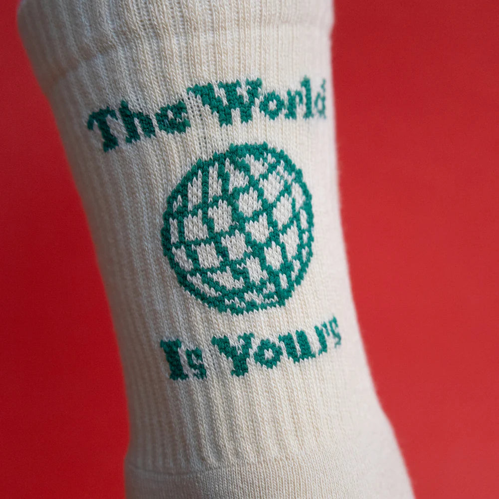 Supa Dupa Socks - The World Is Yours