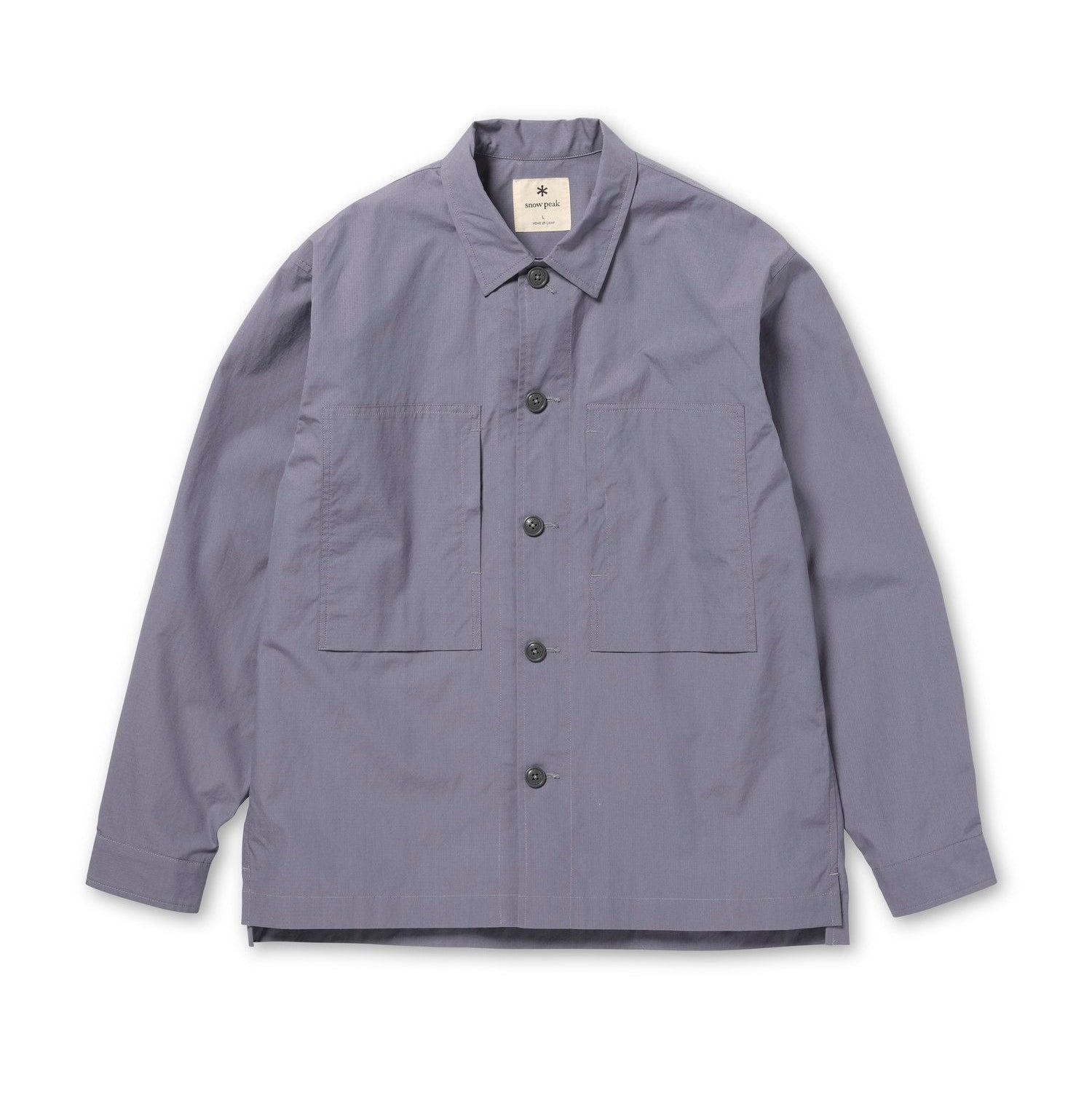 Snow Peak Ripstop Shirt - Light Blue