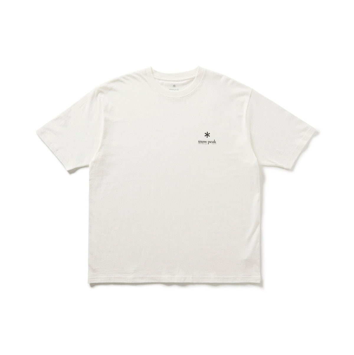 Snow Peak Relaxed Logo T-Shirt - White