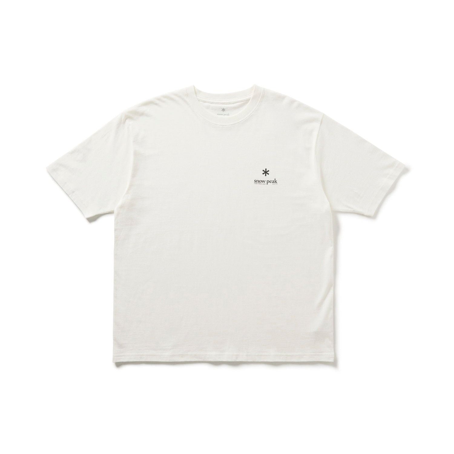 Snow Peak Relaxed Logo T-Shirt - White