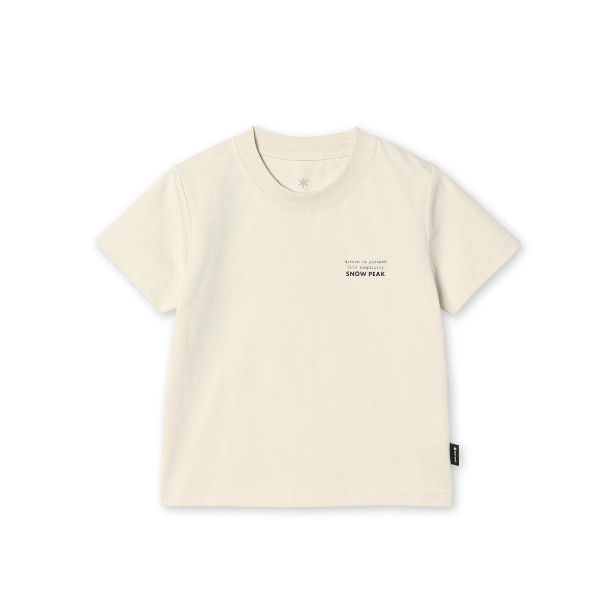 Snow Peak Elemental Balance T-Shirt - Ivory