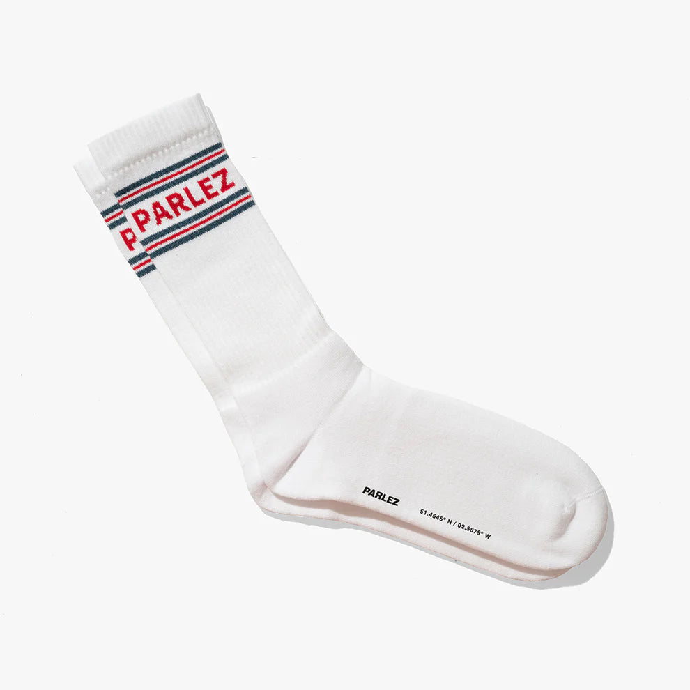 Parlez Onere Socks - White