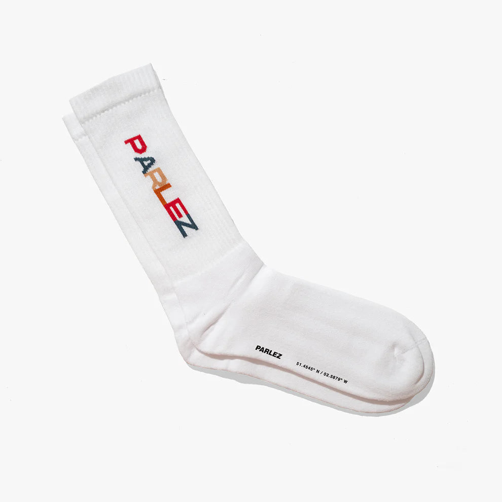 Parlez Obsideo Sock - White