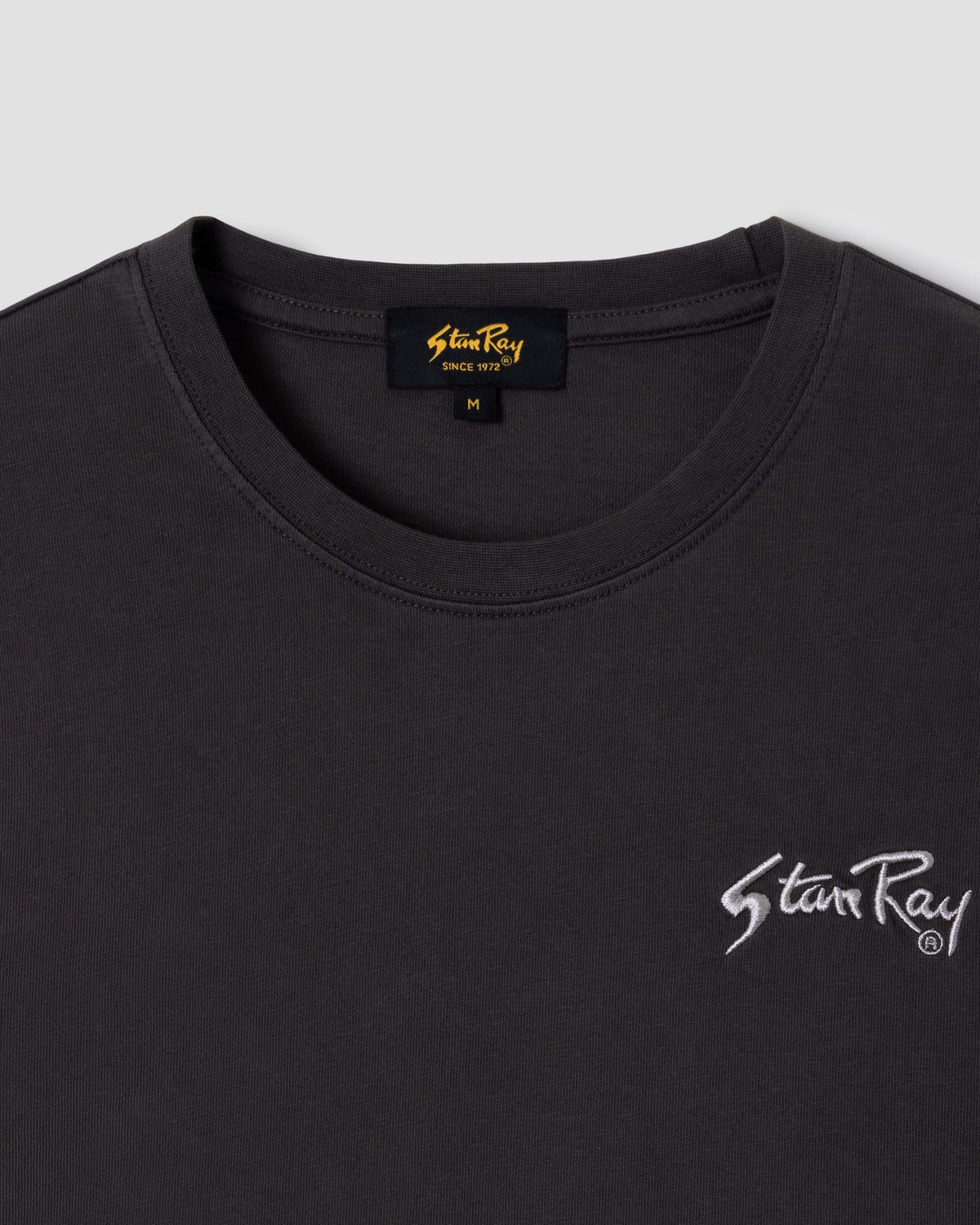 Stan Ray Emb. T-Shirt - Raven Black