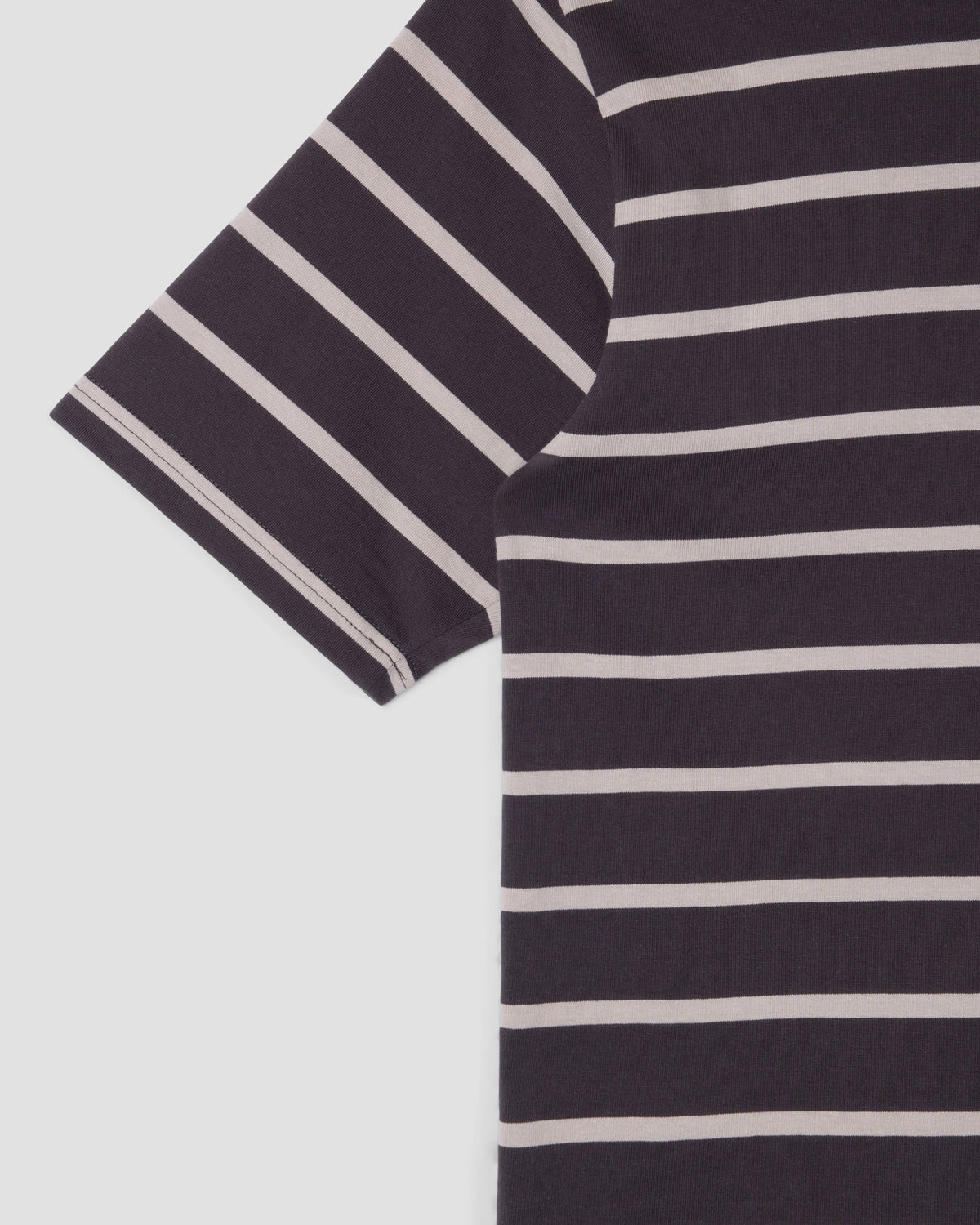 Stan Ray Stripe T-Shirt - Raven / Eucalyptus