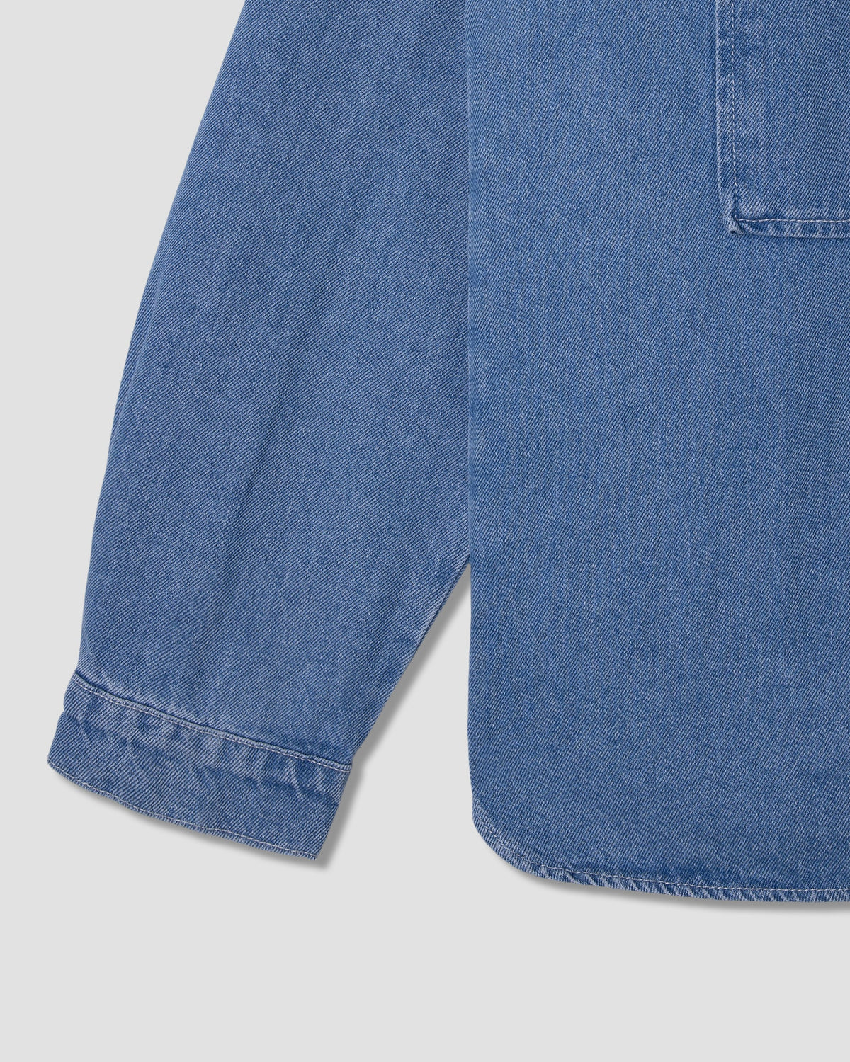Stan Ray Painters Pop Over Shirt - Mid Stone Denim