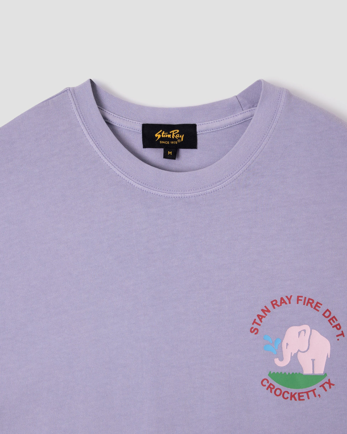 Stan Ray Fire Dept T-Shirt - Cosmic Purple
