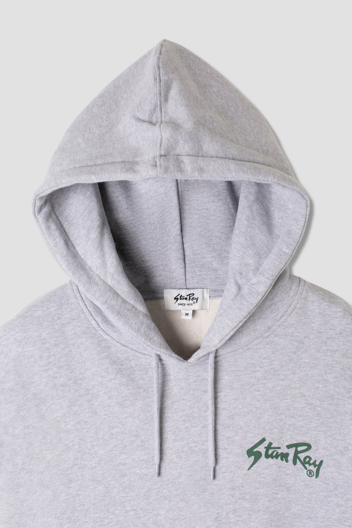 Stan Ray OG Hood - Grey Marl / Green