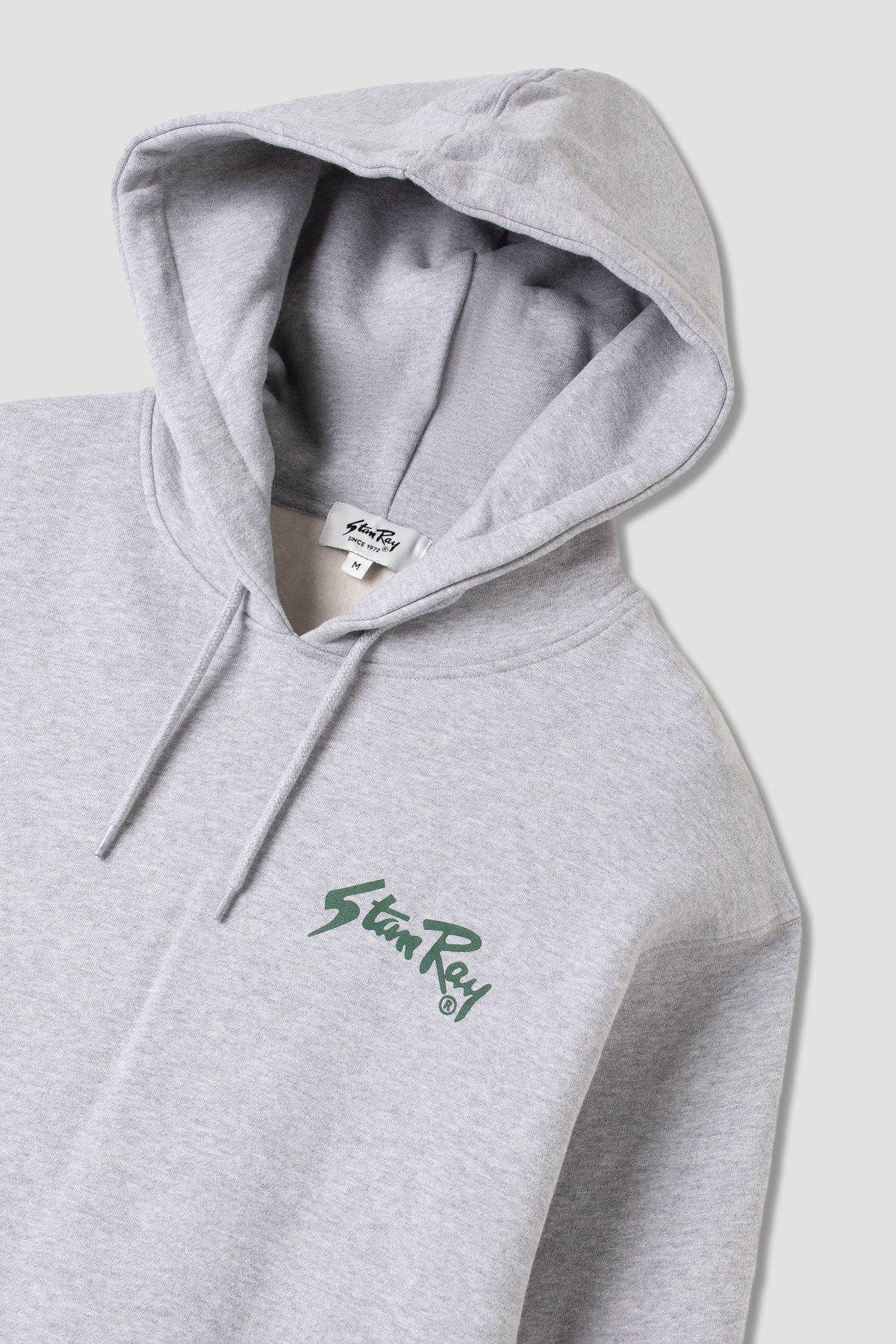 Stan Ray OG Hood - Grey Marl / Green