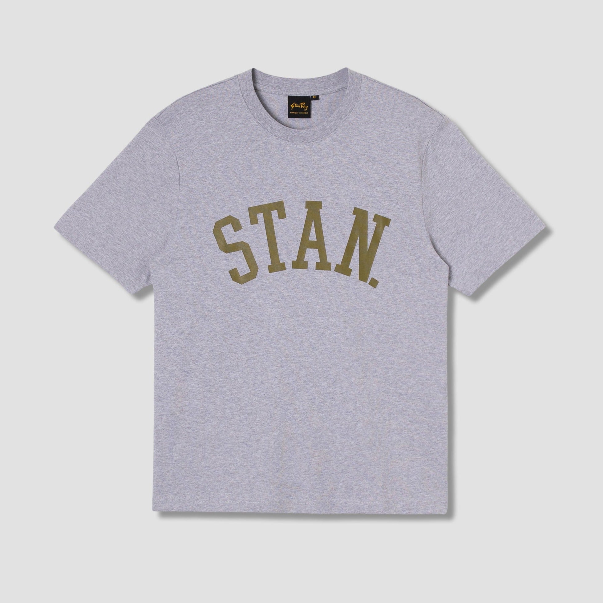 Stan Ray Serif T-Shirt - Grey