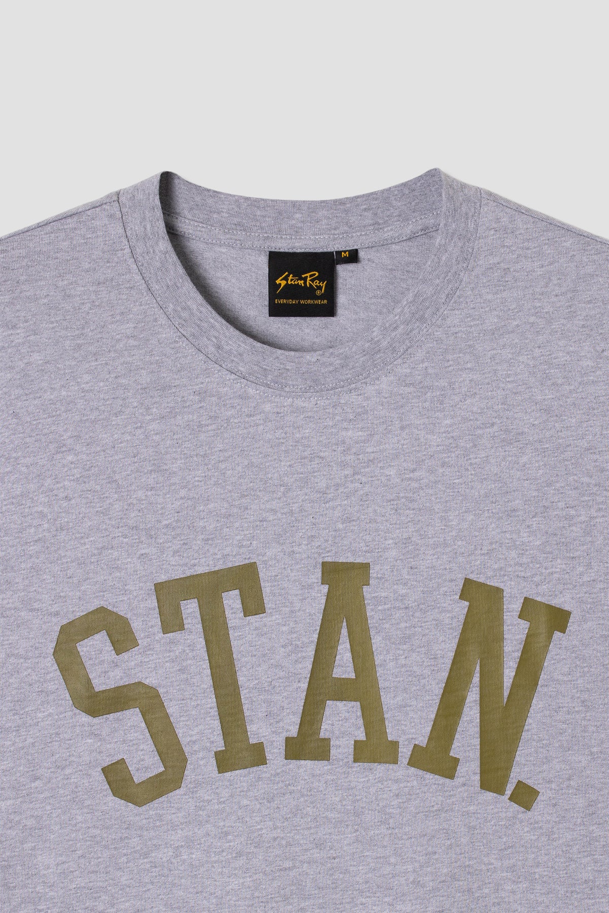 Stan Ray Serif T-Shirt - Grey