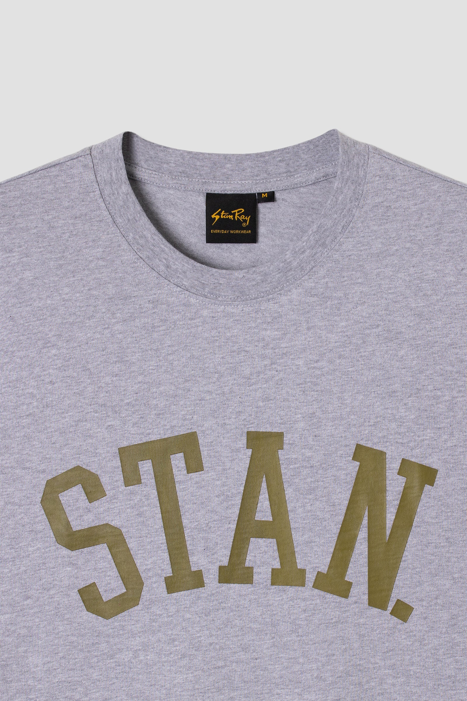 Stan Ray Serif T-Shirt - Grey