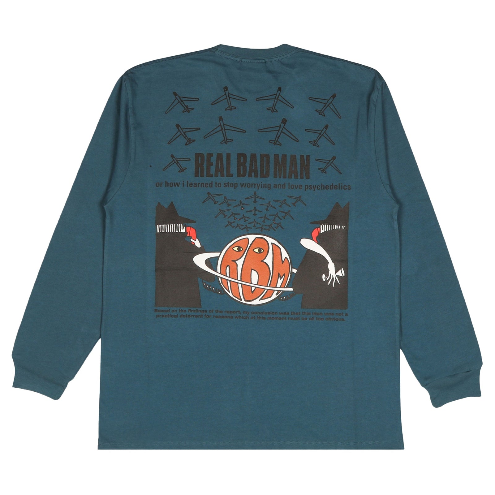 RBM Stop Worrying LS T-Shirt - Deep Dive
