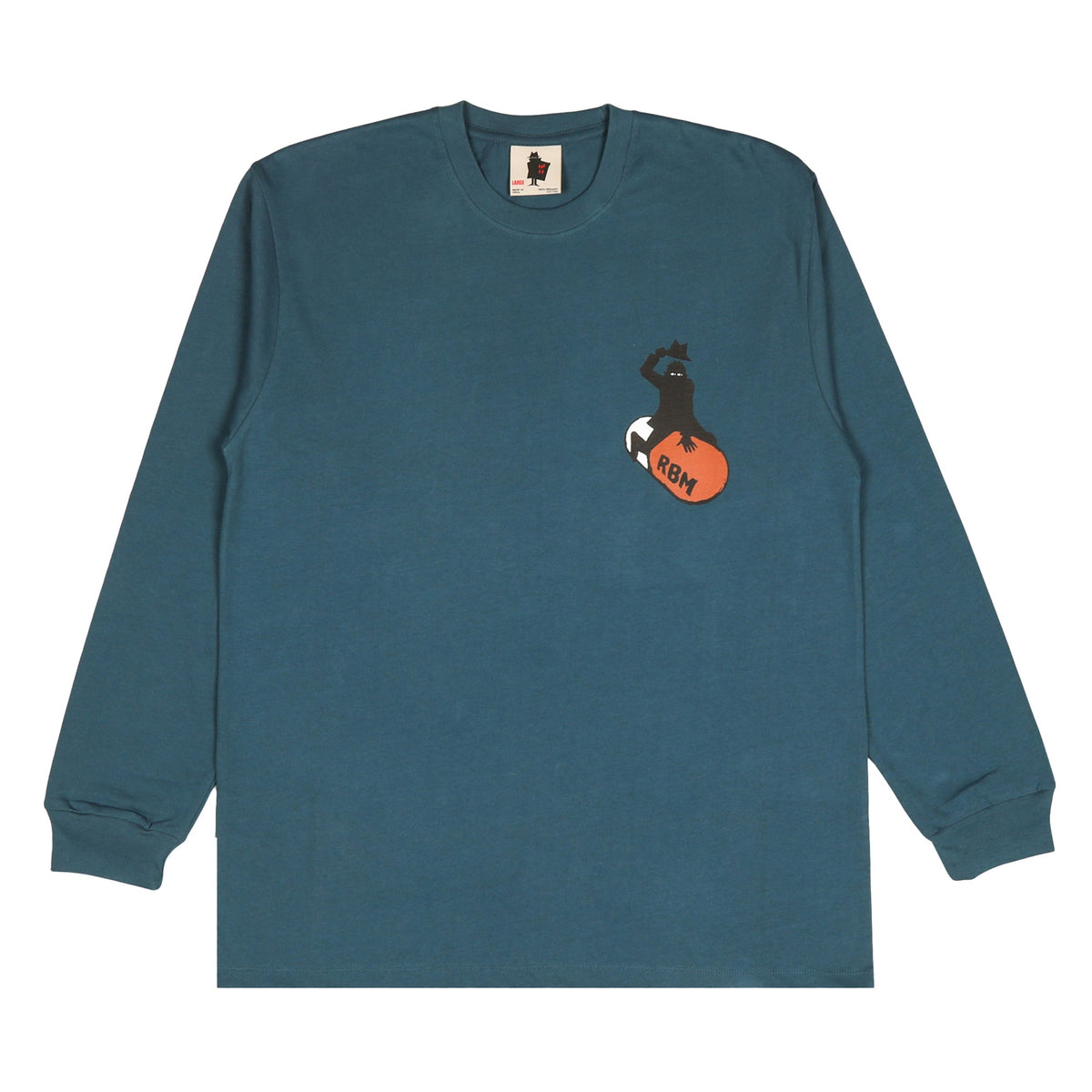 RBM Stop Worrying LS T-Shirt - Deep Dive