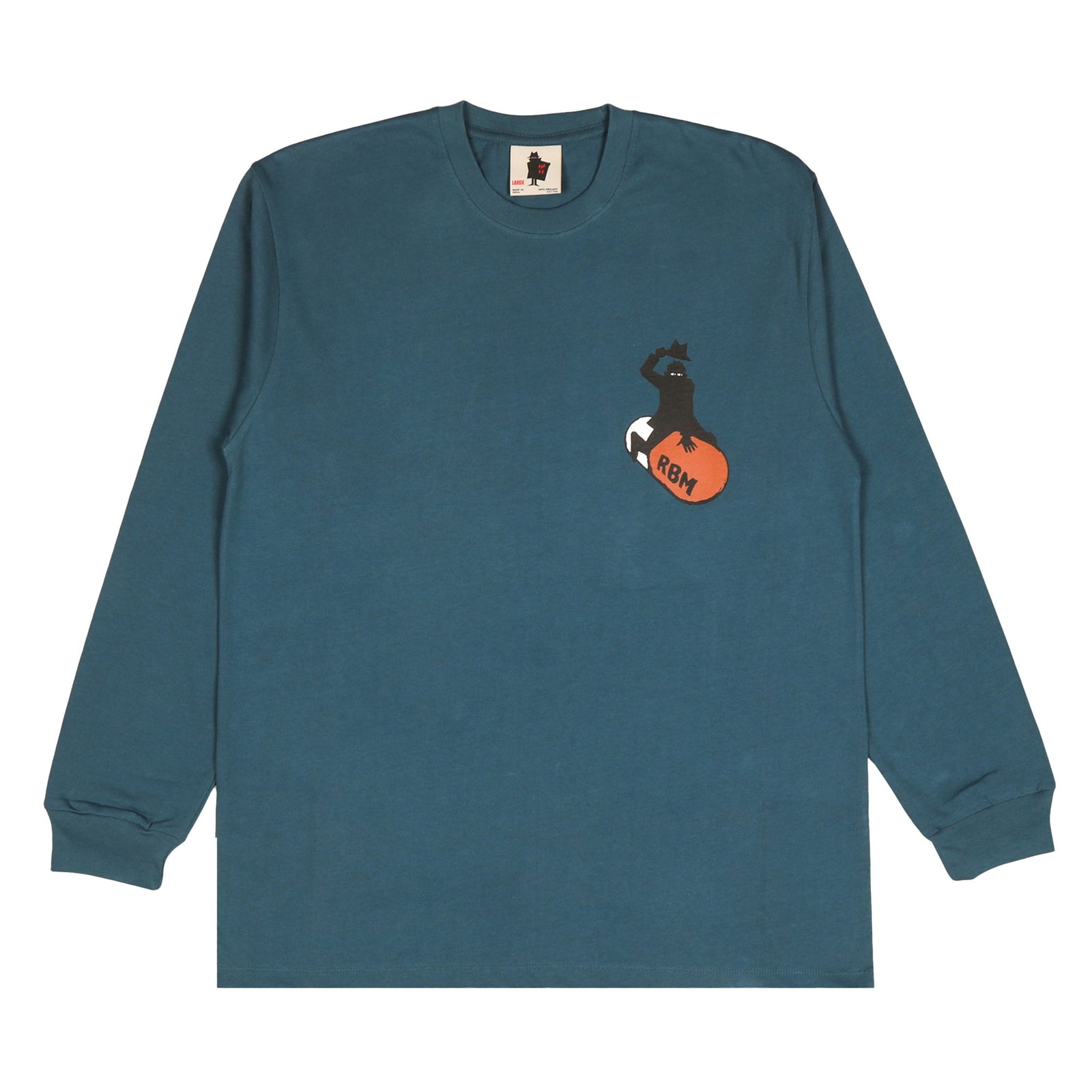 RBM Stop Worrying LS T-Shirt - Deep Dive