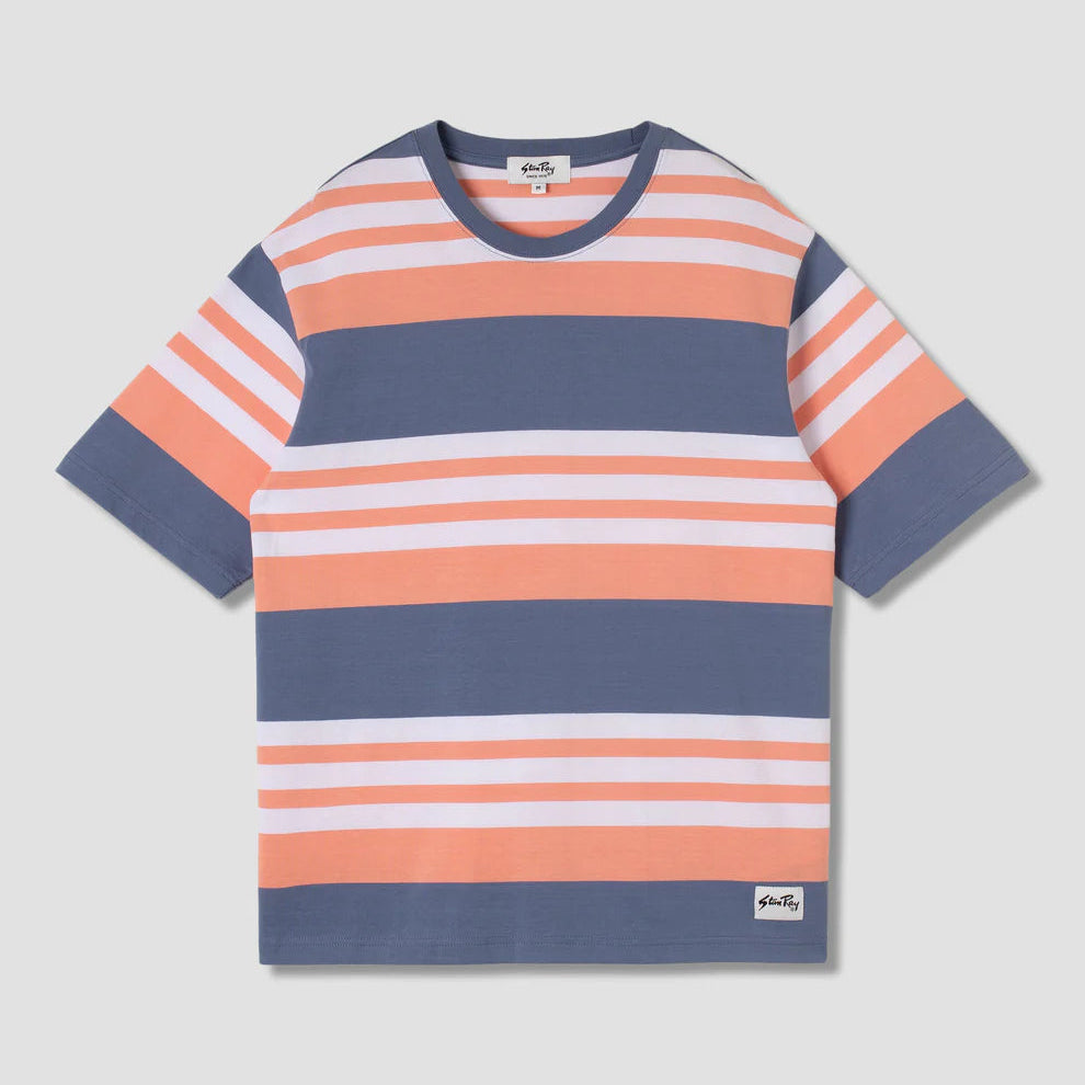 Stan Ray Stripe T-Shirt - Washed Red