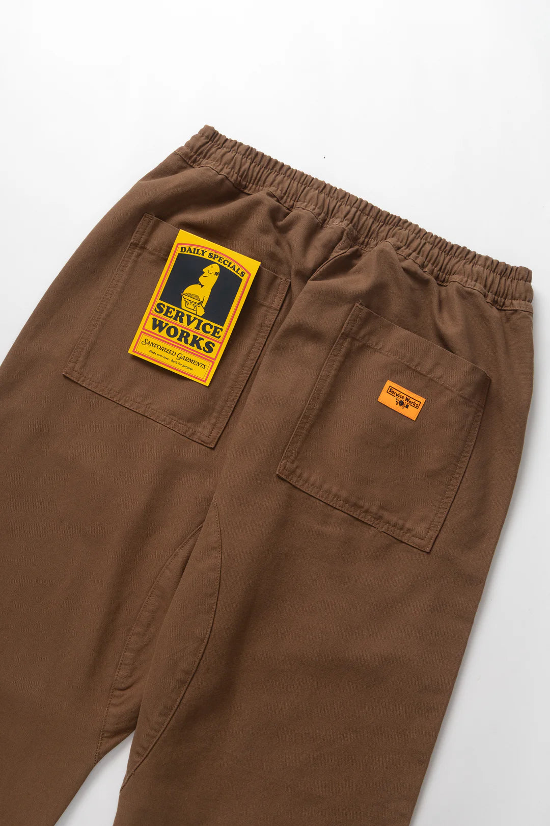 Service Works Classic Chef Pants - Bark