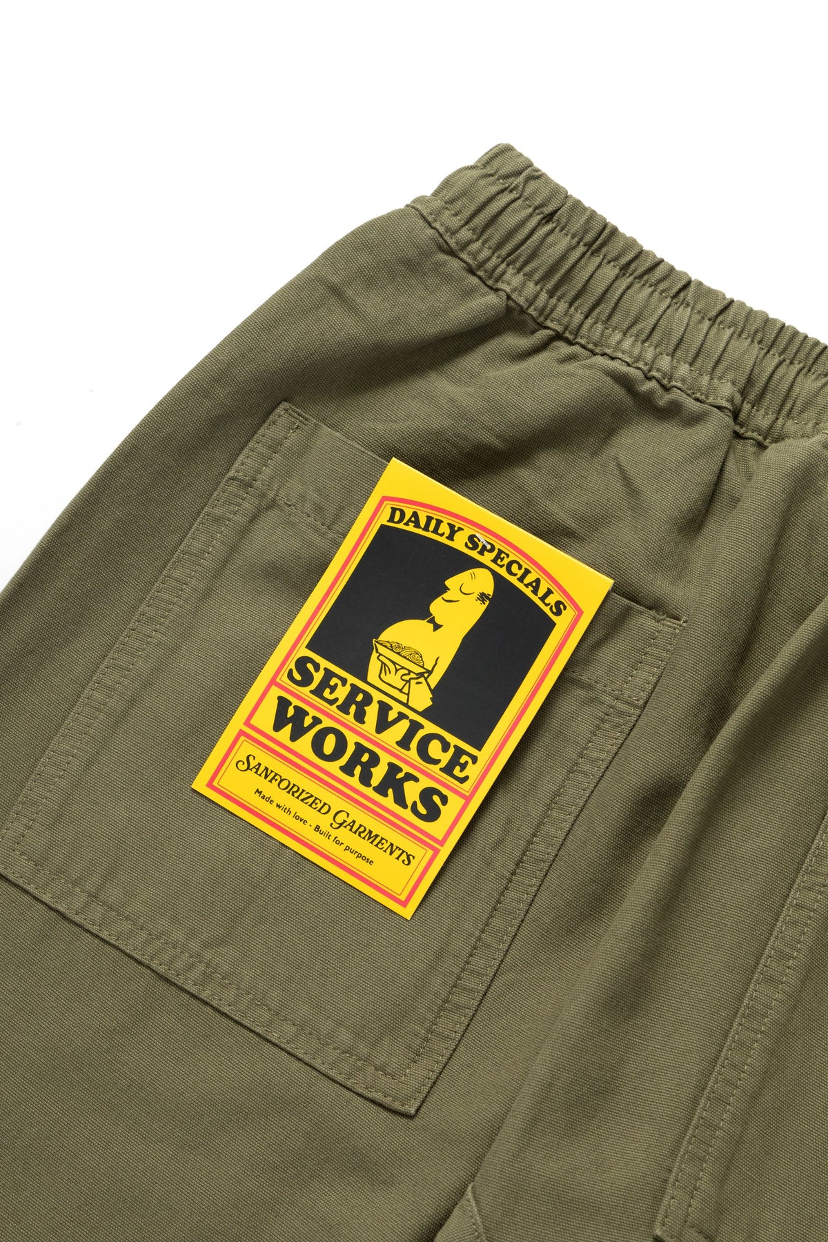Service Works Classic Chef Pants - Olive