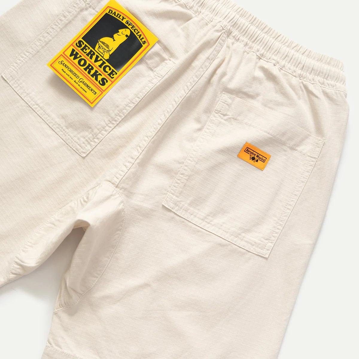 Service Works Ripstop Chef Short - Bone