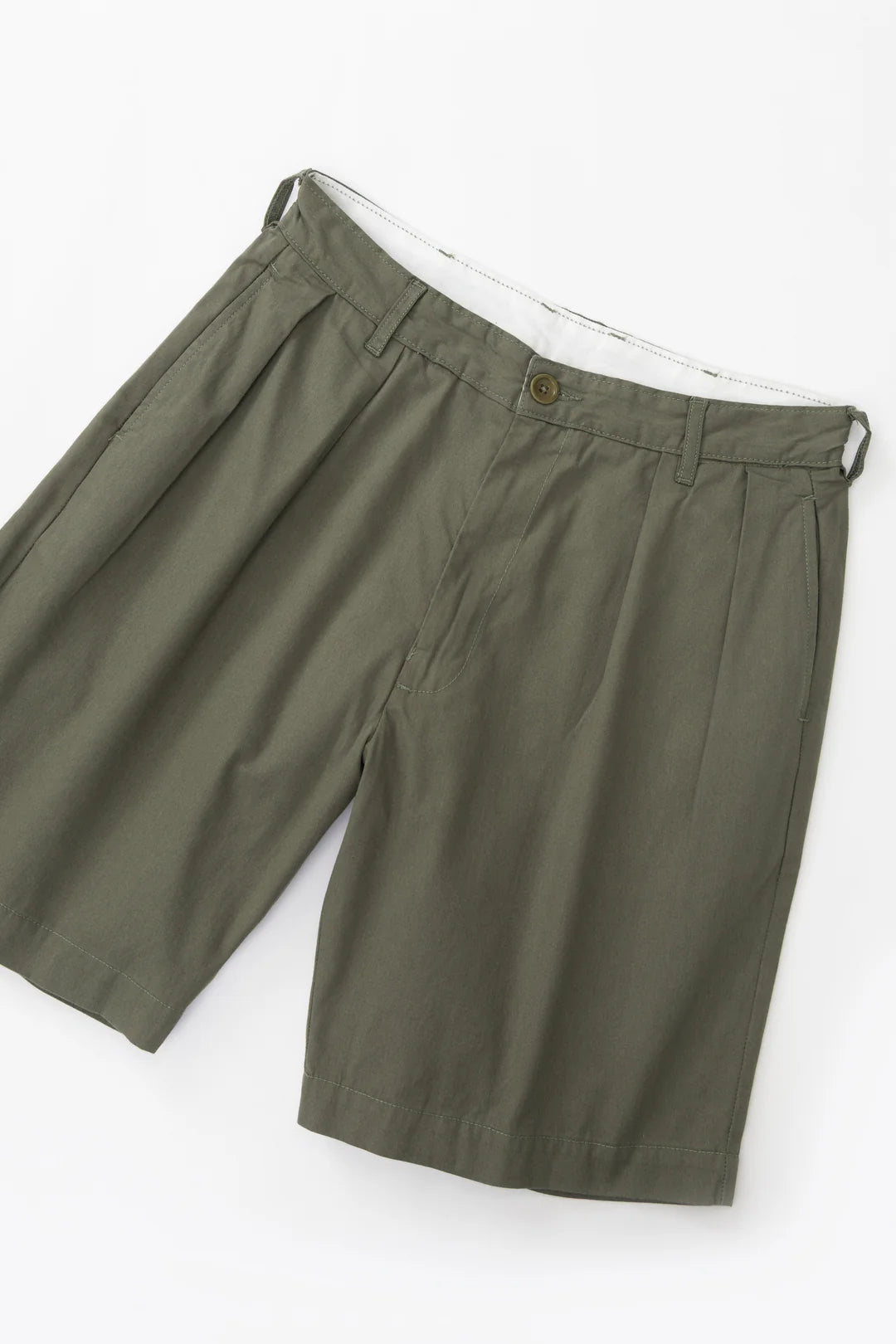 Service Works Twill Part Timer Shorts - Olive
