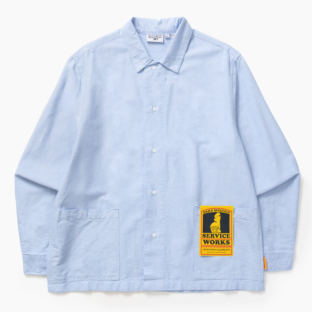 Service Works Waiter Shirt - Oxford Blue