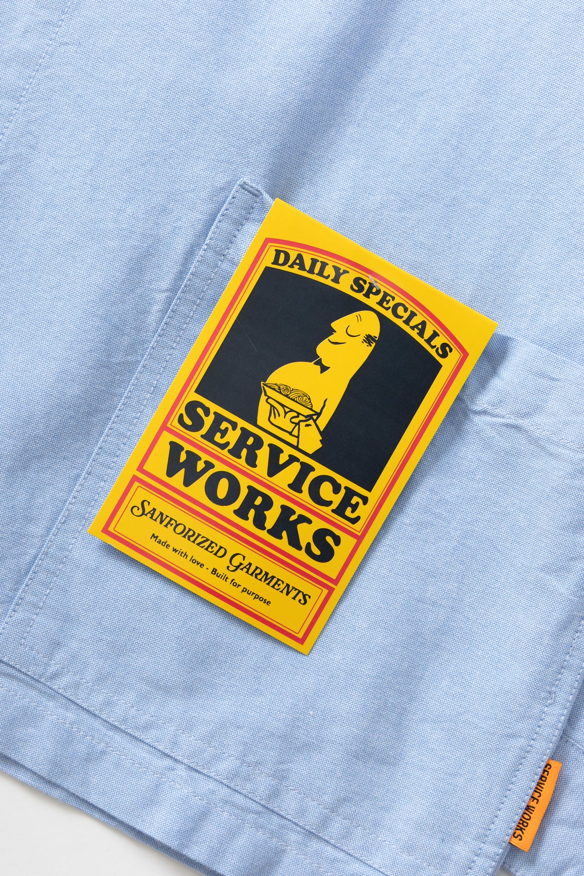 Service Works Waiter Shirt - Oxford Blue