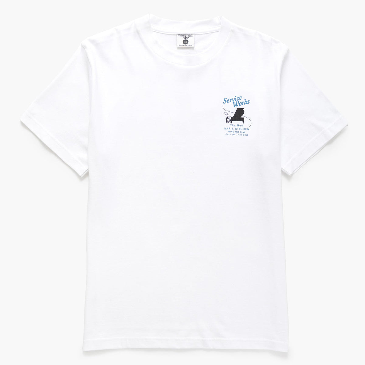 Service Works Bar &amp; Kitchen T-Shirt - White