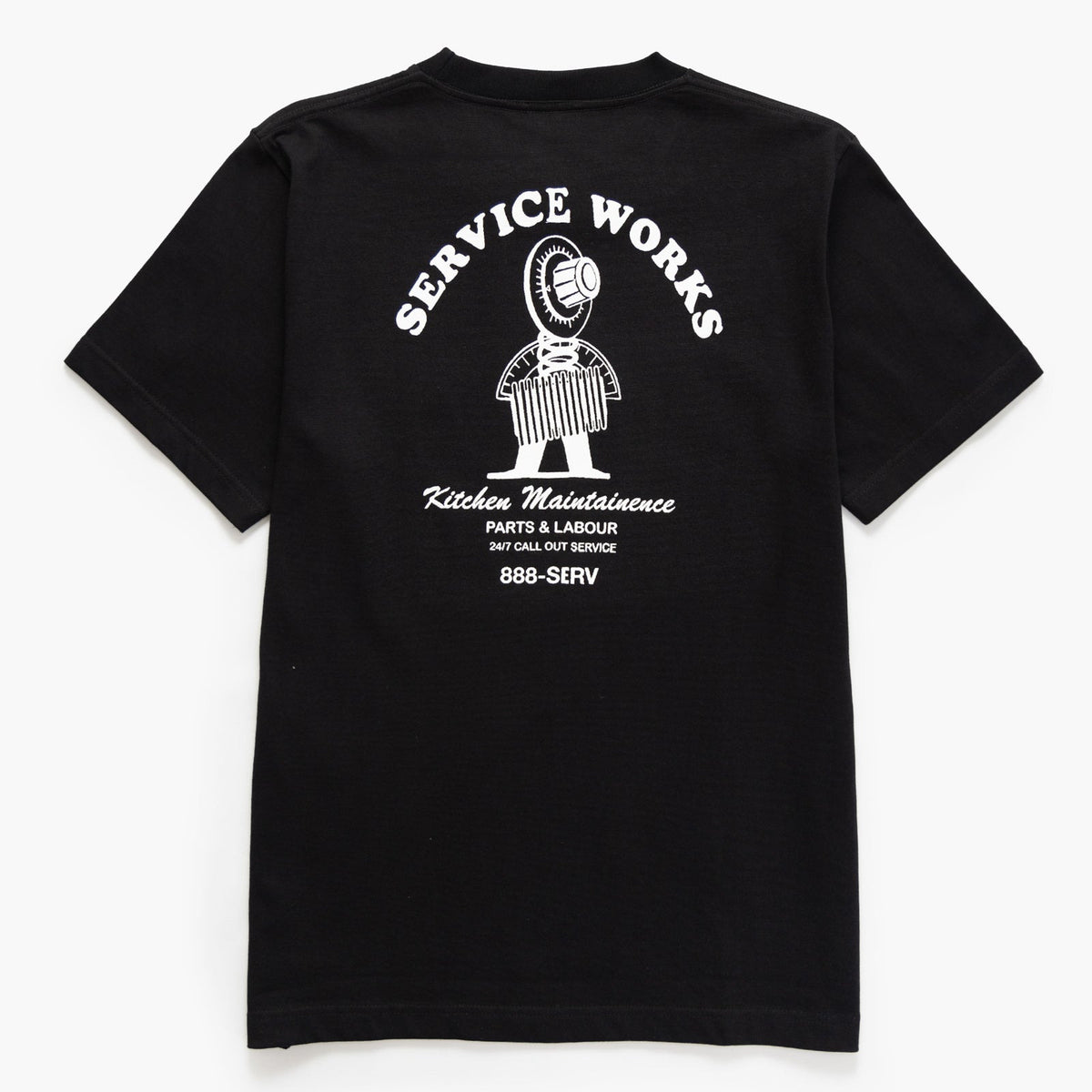 Service Works Maintenance T-Shirt - Black