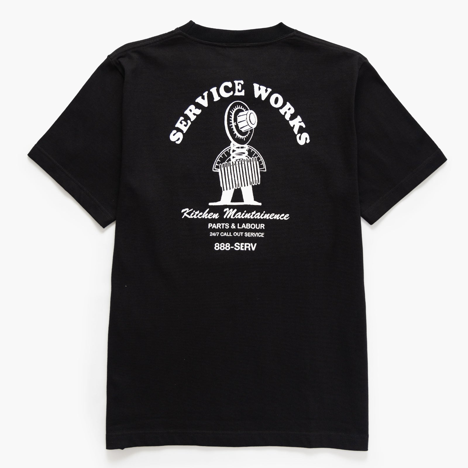 Service Works Maintenance T-Shirt - Black