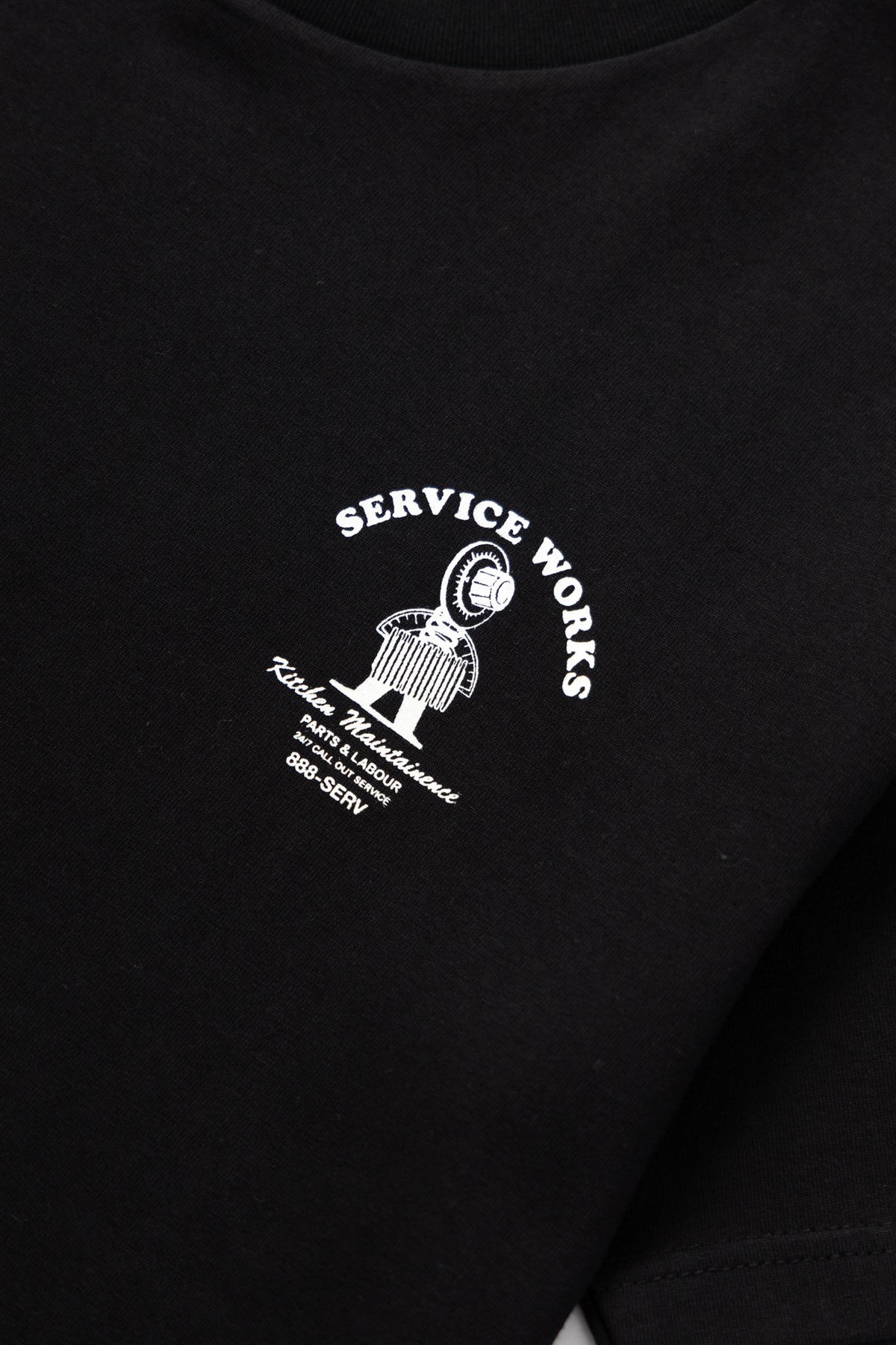 Service Works Maintenance T-Shirt - Black