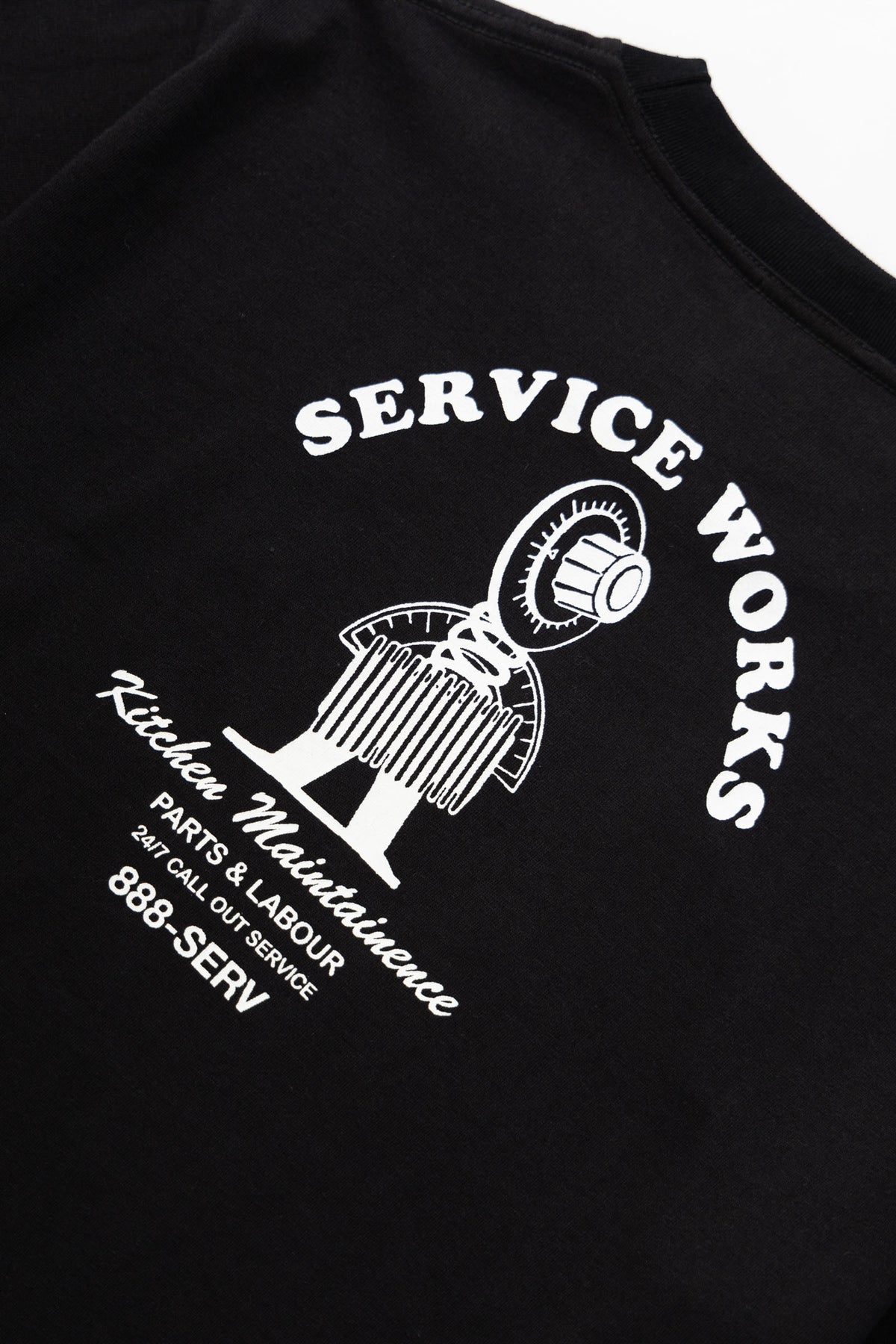 Service Works Maintenance T-Shirt - Black