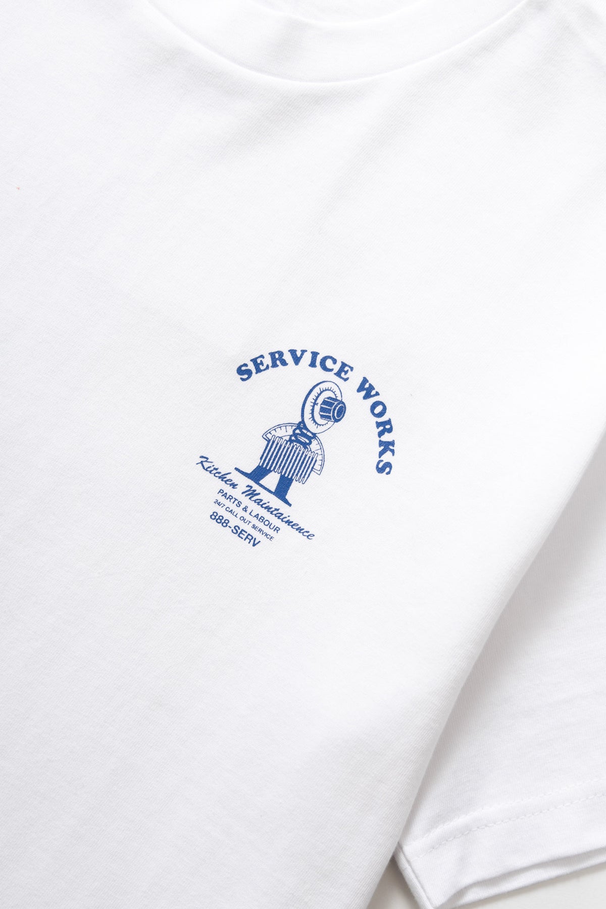 Service Works Maintenance T-Shirt - White
