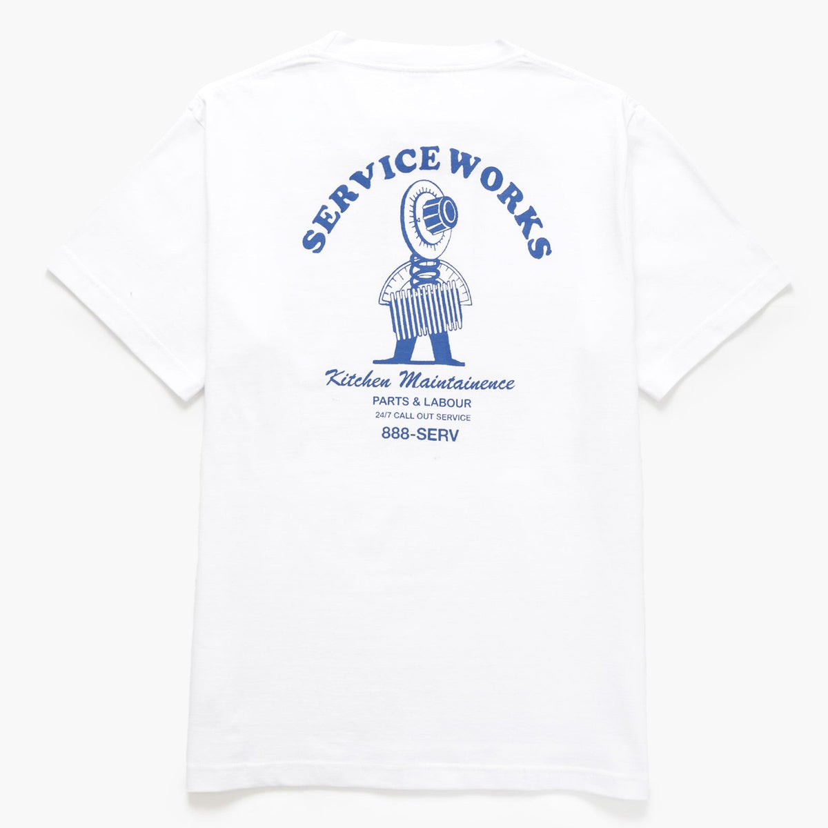 Service Works Maintenance T-Shirt - White
