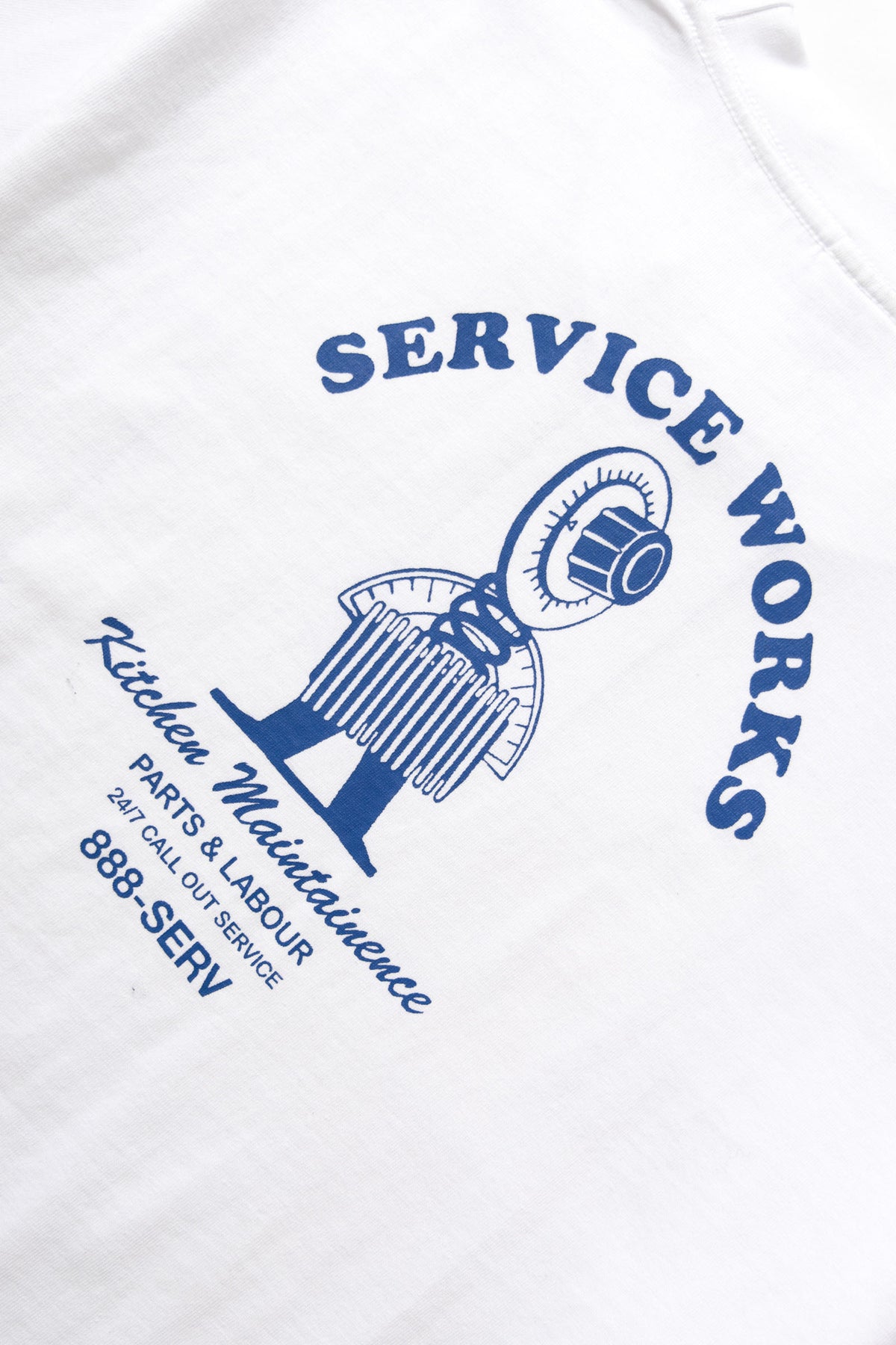 Service Works Maintenance T-Shirt - White