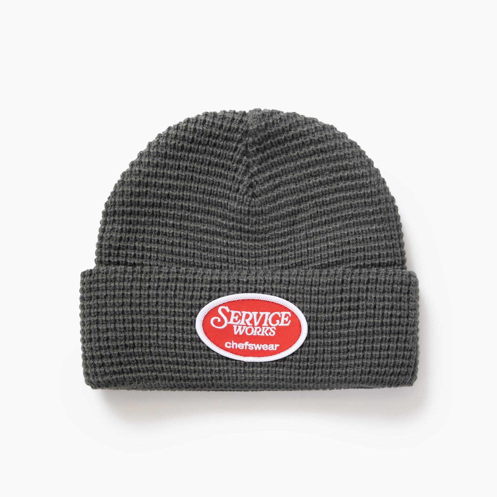 Service Works Waffle Patch Beanie - Grey